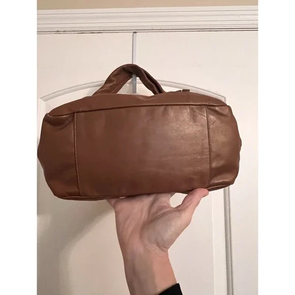 Vintage Coach Parker Shoulder Bag Leather Brown - Picture 6 of 10